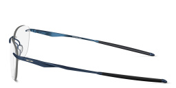Shop Oakley Rimless Rectangle Eyeglasses in Satin Midnight online.
