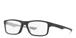 Oakley Unisex Rectangle Eyeglasses in Satin Black – Product Photo 2