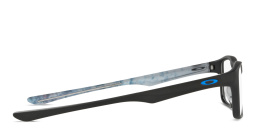 Oakley Unisex Rectangle Eyeglasses in Satin Black – Product Photo 3