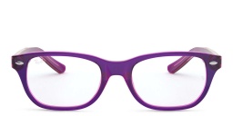 Kids Rectangle Eyeglasses من راي بان بلون أرجواني - صورة المنتج 1