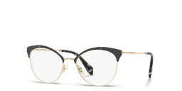 MIU MIU Cat Eye Eyeglasses in Gold – Product Photo 2