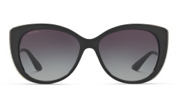BVLGARI Cat Eye Sunglasses in Black – Product Photo 1