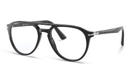 نظارات طبية أفياتور من بيرسول بلون أسود - صورة المنتج 2