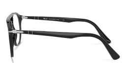 نظارات طبية أفياتور من بيرسول بلون أسود - صورة المنتج 3