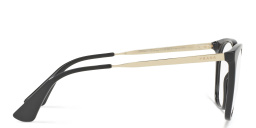 نظارة طبية مربعة من برادا بلون أسود - صورة المنتج 3