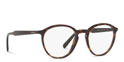 PRADA Round Eyeglasses in Havana – Product Photo 4