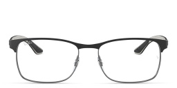 Ray-Ban Optics Unisex Square Eyeglasses in Black – Product Photo 1