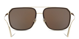 نظارة شمسية مربعة من دولتشي آند غابانا بلون بني - صورة المنتج 4