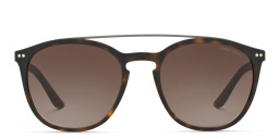 GIORGIO ARMANI Panthos Sunglasses in Matte Dark Havana – Product Photo 1