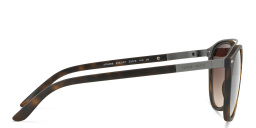 GIORGIO ARMANI Panthos Sunglasses in Matte Dark Havana – Product Photo 3