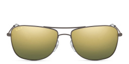 Ray-Ban Unisex Square Sunglasses in Gunmetal – Product Photo 1