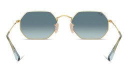 Shop Ray-Ban Octagonal Classic Unisex Sunglasses in Arista Gold online.