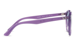 Ray-Ban Junior Kids Panthos Sunglasses in Opal Violet – Product Photo 3