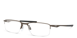 Oakley Half-Rim Rectangle Eyeglasses in Brown – Product Photo 2