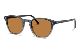 Shop OLIVER PEOPLES Fairmont Sun Square Sunglasses in Twilight Gradient online.