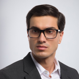 Emporio Armani Rectangle Eyeglasses in Black – Product Photo 6