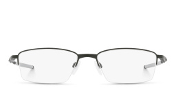 Oakley Limit Switch 0.5 Half-Rim Rectangle Eyeglasses in Black – Product Photo 1