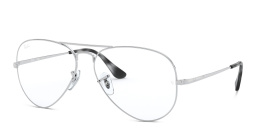 Ray-Ban Pilot Optics Eyeglasses in Silver – Product Photo 2