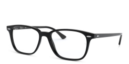 Ray-Ban Unisex Square Eyeglasses in Black – Product Photo 2