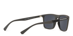 نظارات شمسية مربعة من امبوريو أرماني بلون بني مطفي - صورة المنتج 4