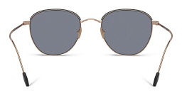 نظارات شمسية مربّعة من جورجو أرماني بلون ذهبي - صورة المنتج 4