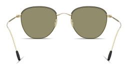GIORGIO ARMANI Square Sunglasses in Matte Black/Pale Gold – Product Photo 4