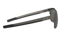 Oakley HOLBROOK™ METAL Square Polarized Sunglasses in Matte Gunmetal – Product Photo 3