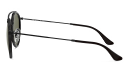 Ray-Ban Unisex Round Sunglasses in Black – Product Photo 3