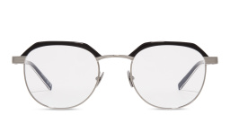SAINT LAURENT Unisex Round Eyeglasses in Black – Product Photo 1
