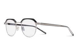 SAINT LAURENT Unisex Round Eyeglasses in Black – Product Photo 2