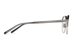 SAINT LAURENT Unisex Round Eyeglasses in Black – Product Photo 4