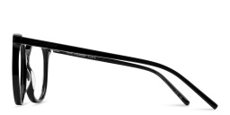 SAINT LAURENT Round Eyeglasses in Black – Product Photo 3