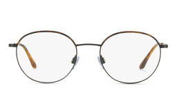 GIORGIO ARMANI Round Eyeglasses in Black – Product Photo 1
