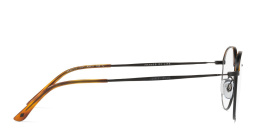 GIORGIO ARMANI Round Eyeglasses in Black – Product Photo 3