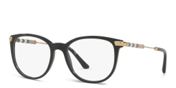 BURBERRY Square Eyeglasses in Black – Product Photo 2