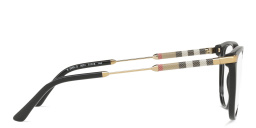 BURBERRY Square Eyeglasses in Black – Product Photo 3