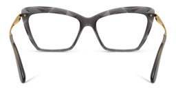 Dolce & Gabbana Cat Eye Eyeglasses in Grey – Product Photo 4