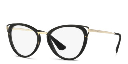 PRADA Cat Eye Eyeglasses in Black – Product Photo 2