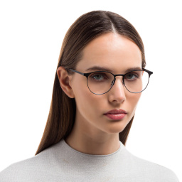 Ray-Ban Unisex Panthos Eyeglasses in Black – Product Photo 5