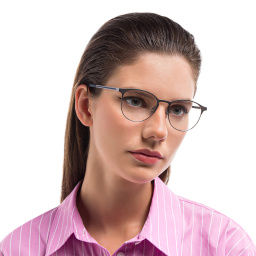 Ray-Ban Unisex Panthos Eyeglasses in Gunmetal – Product Photo 5