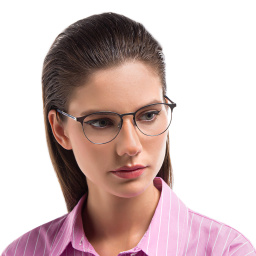 Ray-Ban Unisex Panthos Eyeglasses in Gunmetal – Product Photo 6