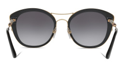 BURBERRY Cat Eye Sunglasses in Black – Product Photo 4