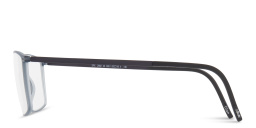 Silhouette Rectangle Eyeglasses in Black – Product Photo 2