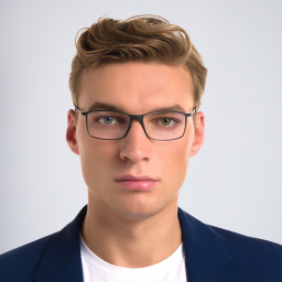 Silhouette Rectangle Eyeglasses in Black – Product Photo 4