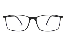Silhouette Rectangle Eyeglasses in Black – Product Photo 1