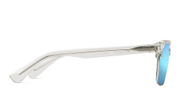 Maui Jim Unisex Rectangle Sunglasses in Clear – Product Photo 3