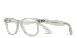 Ray-Ban Wayfarer Ease Optics Change Eyeglasses in Blue – Product Photo 2