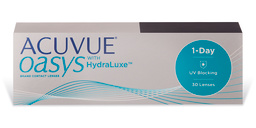 Shop ACUVUE Oasys 1-Day with Hydraluxe Clear Contact Lenses - Pack of 30 online.