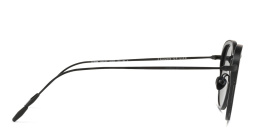 نظارة شمسية دائرية من جورجو أرماني بلون أسود - صورة المنتج 3