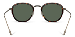 GIORGIO ARMANI Round Sunglasses in Red Havana – Product Photo 4